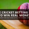 Free Cricket Betting Tips to Win Real Money