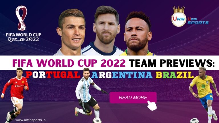 FIFA World Cup 2022 Three Team Preview - Uwin Sports