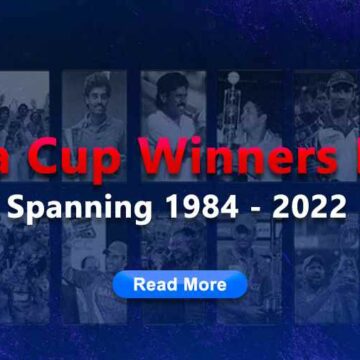 Asia Cup Winners List: Spanning 1984 - 2022