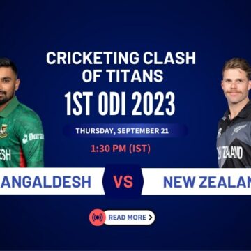 Bangladesh vs. New Zealand Cricket Rivalry