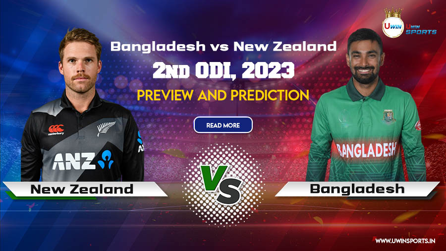 Bangladesh vs New Zealand 2nd ODI 2023