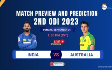 India vs Australia 2nd ODI 2023 Match Preview and Prediction