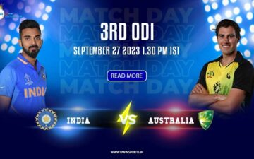 Cricket Showdown: India vs Australia 3rd ODI 2023