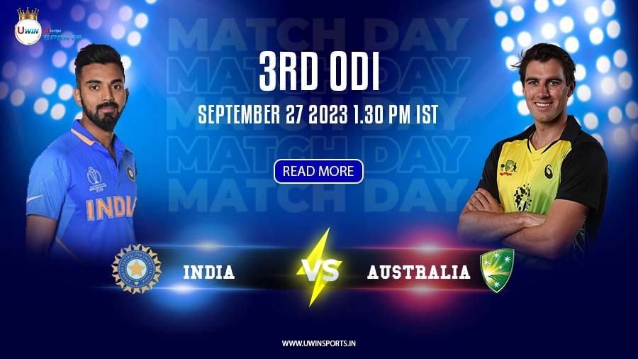 Cricket Showdown: India vs Australia 3rd ODI 2023