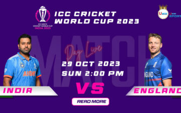 India vs England : ICC World Cup 2023 Showdown on Cricket's Grand Stage!