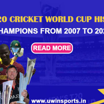 ICC T20 Cricket World Cup History | Champions from 2007 to 2024