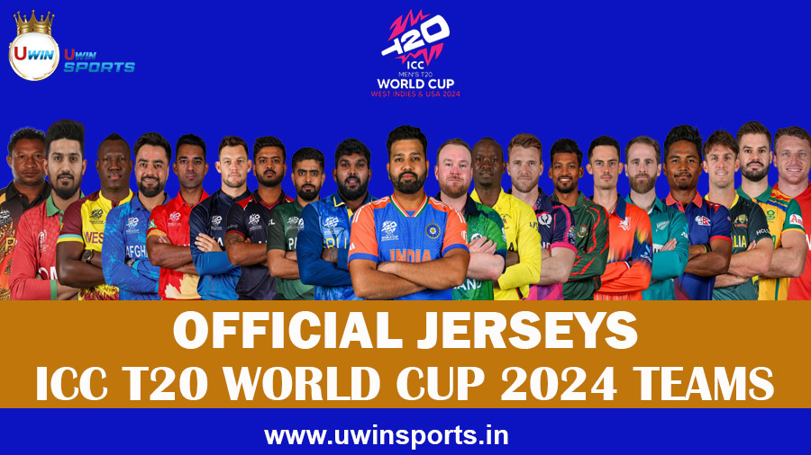 Official Jerseys of ICC T20 World Cup 2024 Teams