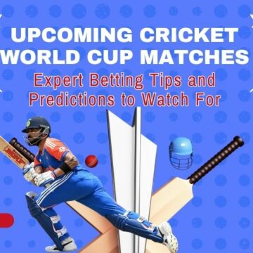 Upcoming Cricket World Cup Matches: Expert Betting Tips and Predictions to Watch For