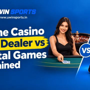Online Casino Live Dealer vs Digital Games Explained | Uwin